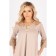 Female dress, size 44, beige color