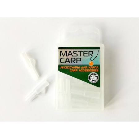 Clip is safe for cargo, in a box, 10 pcs, the color is transparent