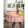 The tablecloth “Colorful Sakura”, Round, Saten, D = 150 cm