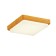 Ceiling EVOLUCE lamp. Sle200202-01. Taddio. 1x20 W, LED, 4000K, 1460 LM, 24x24x5 cm, color light brown