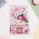 Birthday card!" Glitter, Congrev, Pink Bant, 19 x 29 cm