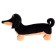 Soft toy "Ficha Dachshund", 55 cm