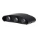 Facade lamp "Semosfer", FSD-070, 6 W, 3000K, 3 rays, IP65, 220 V, plastic, black 100842
