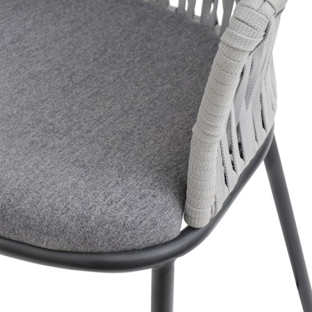 Semi-bank Haugen, 530 × 580 × 920 mm, dark gray / light gray color-4
