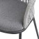 Semi-bank Haugen, 530 × 580 × 920 mm, dark gray / light gray color