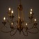 Causte "Delly" 9x40W E14 Brass 70x70x61 cm Bayerlux