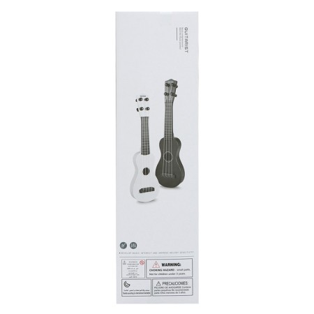Musical toy - guitar "Style", 4 strings, 38.5 cm., White color-5