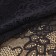 Lace elastic fabric, 190 mm × 2.7 ± 0.5 m, black color