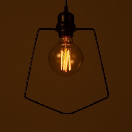 William lamp 1x15W E27 black-3