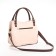 Female bag with lightning, medium size, beige color