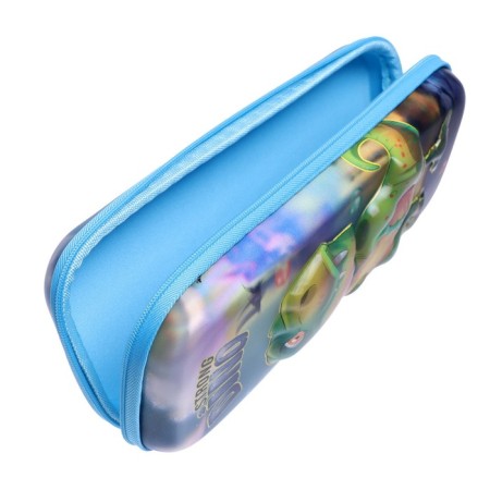School Penal on a zipper, with 3D effect, mix-4