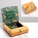 Box folding double -sided "New Year's botanist", 20 x 18 x 5 cm, without tape, New Year