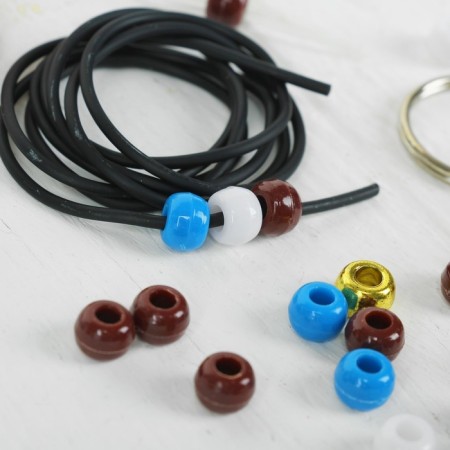 Set for creating a cowboy keychain-3