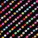 Rhinestones for decor, on adhesive, 3 mm, multi -colored