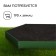 Galf flowerbed, D = 140 cm, h = 15 cm, green, Greengo