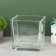 Vase "Square" 14x14cm, volume-1,7l transparent