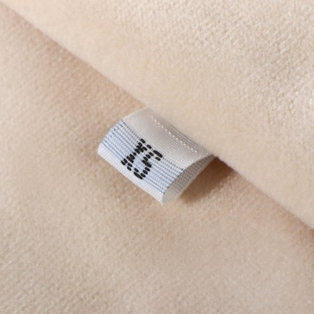 Dimensions of jacquard, “XS”, 12 × 30 mm, 100 pcs, white color-2