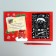 New Year's engraving in the postcard "New Year! Letter from Santa Claus ", Rainbow effect