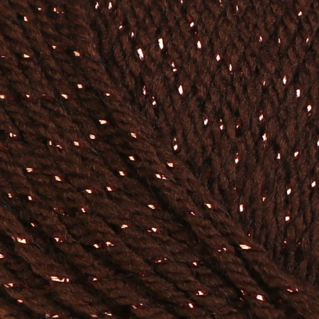 Yarn "Festive" 48% Kashmilon (pan), 48% acrylic, 4% metered 160m/50g (063 chocolate)