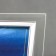 Photo frame Glass "GT 144/S" 10x15 cm, vertical, curved