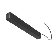 The power supply is built-in Technical TRA084DR-100B, 100W, 23.8x2.5x2.9 cm, black color
