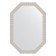 Mirror in the baguette frame, chrome mosaic 46 mm, 48x68 cm