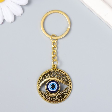Keychain Metal Eye "Eye from the evil eye" MIX 3.3x0.2x3.5 cm-1