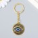 Keychain Metal Eye "Eye from the evil eye" MIX 3.3x0.2x3.5 cm