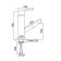 ACCOONA A9290-1 shell mixer, single-leaf, with a drawer