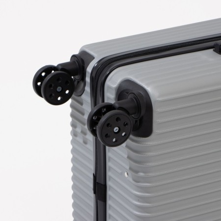 Bolshoi suitcase 26 ", code castle, silver color-5