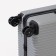 Bolshoi suitcase 26 ", code castle, silver color