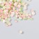 Decor "Pink-green gradient" d = 4 mm 10 g 200 pcs 5x2.5 cm mix