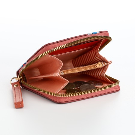 Children's wallet with lightning, brown color-5