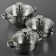 Set of pan “Antei”, 3 subjects: 1.5 l, 2 l, 3 l, capsule, gift packaging