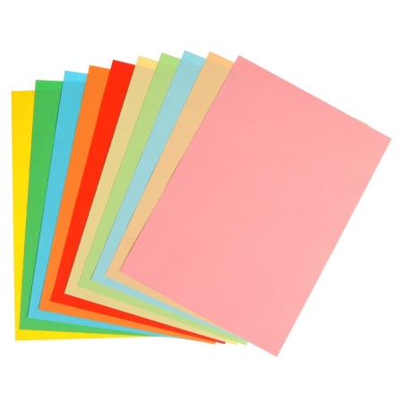 Tsilateral -colored paper A3, 20 sheets, 10 colors, tinted-2