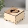 Combined box "Cat in heart" 10.5x10x7 cm