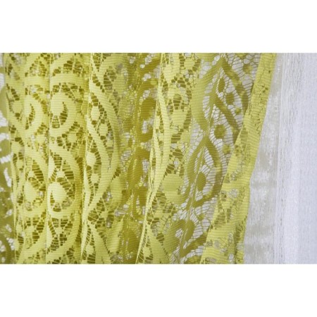 Set of curtains, size 165 x 160 cm - 2 pcs, 200 x 100 cm, cream color-1