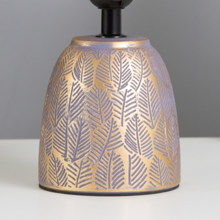 Table lamp "Diana" E27 40w eggplant-gold 13x13x27.5 cm-3
