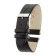 Watch strap, male, 22 mm, harness 75 mm, larynx 115 mm, genuine leather, dark brown
