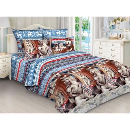Bed linen 2 joint venture, size 220x240 cm, 175x215 cm, 70x70 cm - 2 pcs