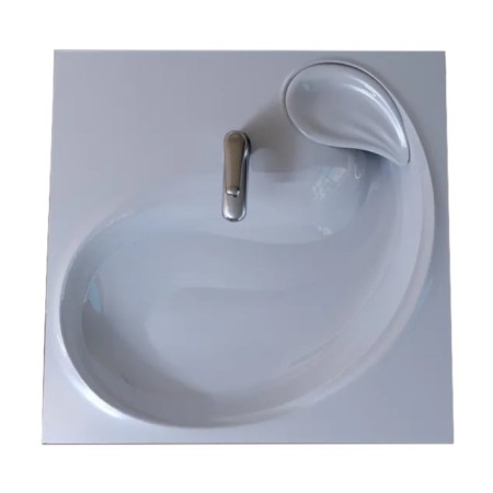 Sink over the washing machine Uperwood Buta, 60.5x60 cm-2