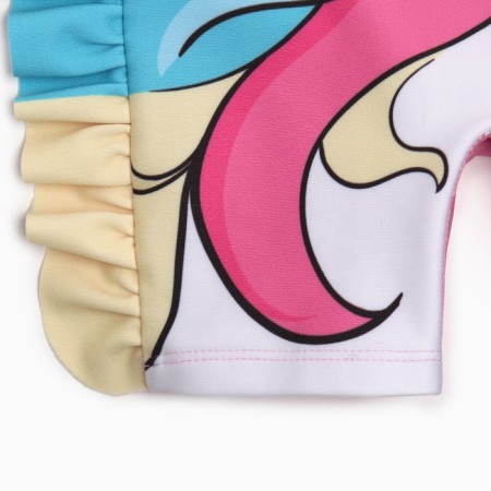 Swimsuit children's baby I "unicorn", height 98-104 cm-4
