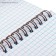 Notepad A6, 80 sheets in a cage on the crest Calligrata, plastic cover, blue