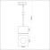 Patra track lamp, 12W Led, 4000k, 1200lm, color gold