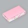 Folding box for 8 sweets "flowers", 9.8 x 17.7 x 3.5 cm. Confectionery packaging