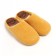 Women's slippers, yellow color, size 39