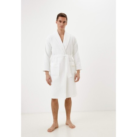 Male robe "Michael", size s, white color