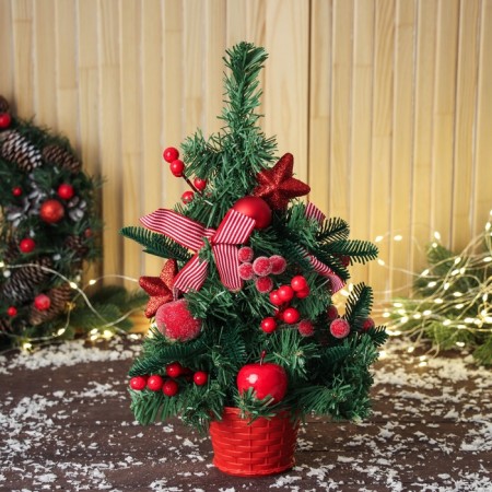 Christmas tree decor "Snow Apple" 39x21 cm