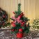 Christmas tree decor "Snow Apple" 39x21 cm
