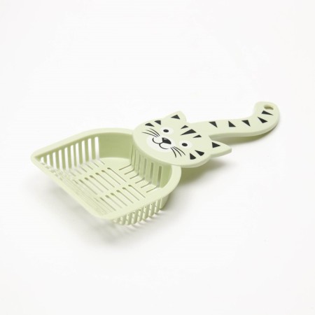 Supply for the toilet "Satisfied Cat", 28 x 12.5 cm, green
